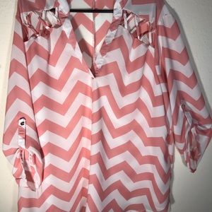 Liberty Love Adjustable sleeves flared tunic 3XL